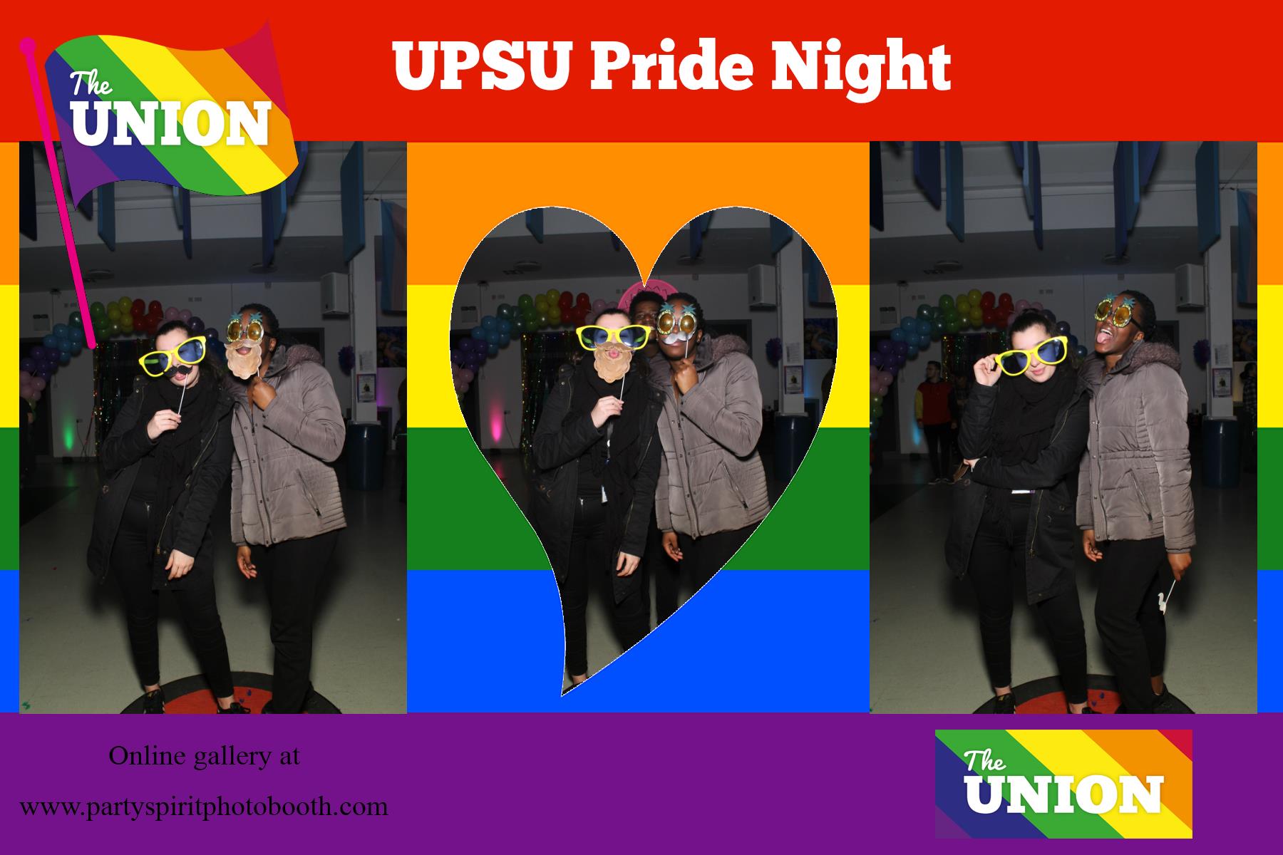 UPSU Pride Night | View more photos from the event at gallery.partyspiritphotobooth.com/u/PartySpiritPhotoBooth/UPSU-Pride-Night